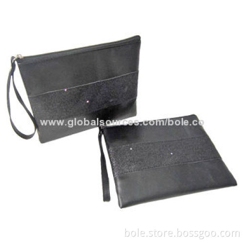 PVC Leather Cosmetic Bags for Promotional, Sized 18 x 15cm